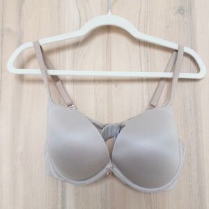 Victorias Secret Womens Bra Size 38C Beige Push Up Underwire Padded